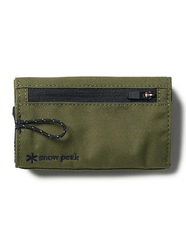 Snow Peak Everyday Use Smart Wallet - Olive Image 1