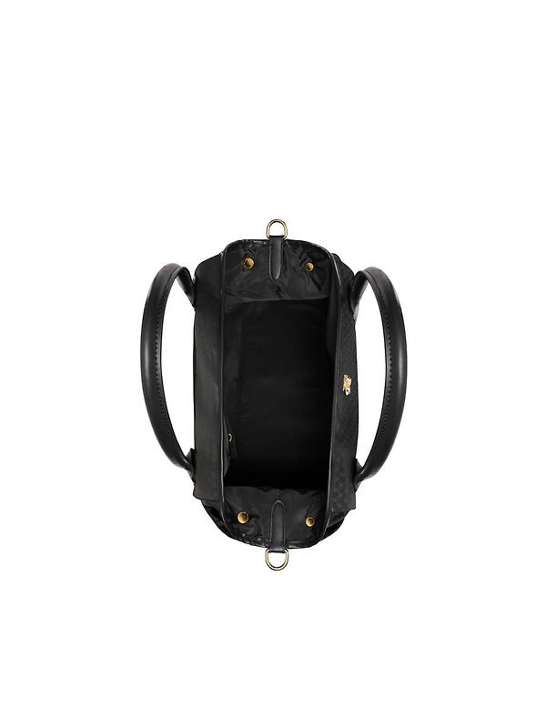 Holland Cooper Women's Cheltenham Tote Bag - Black Monogram Image 8