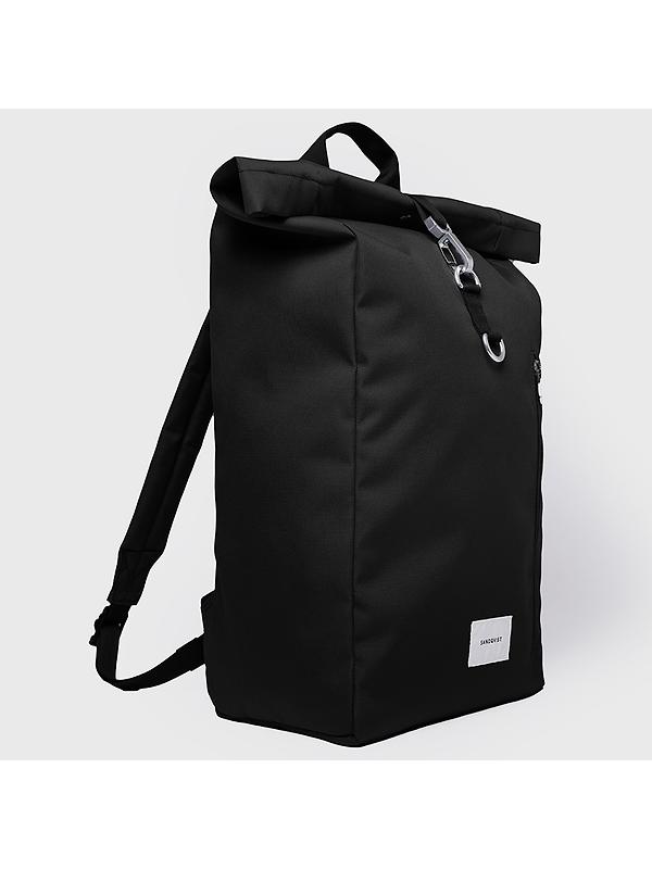 Sandqvist Ground Rolltop Backpack L 19L 16" - Black Image 4