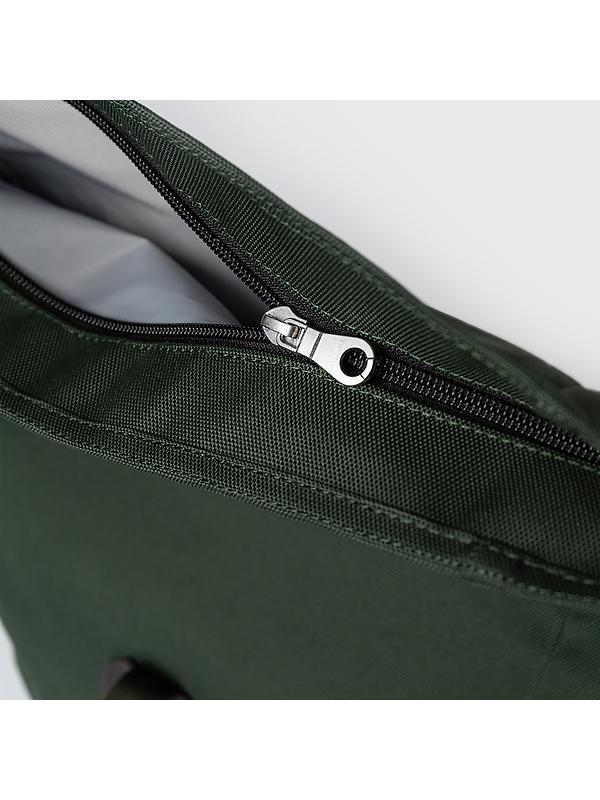 Sandqvist Icon Rolltop Backpack M - 23L - Dawn Green/Dark Brown Image 6