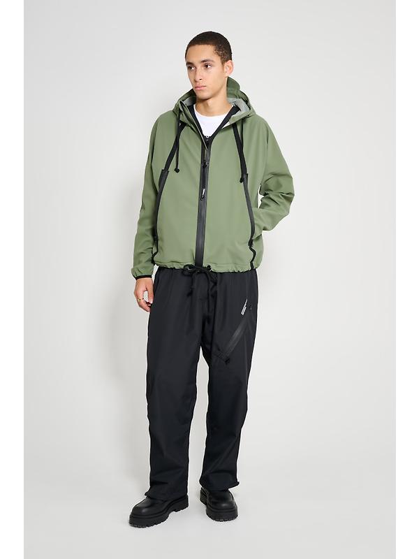 Stutterheim Men's Traneberg Tape Jacket - Matte Dry Green Image 4