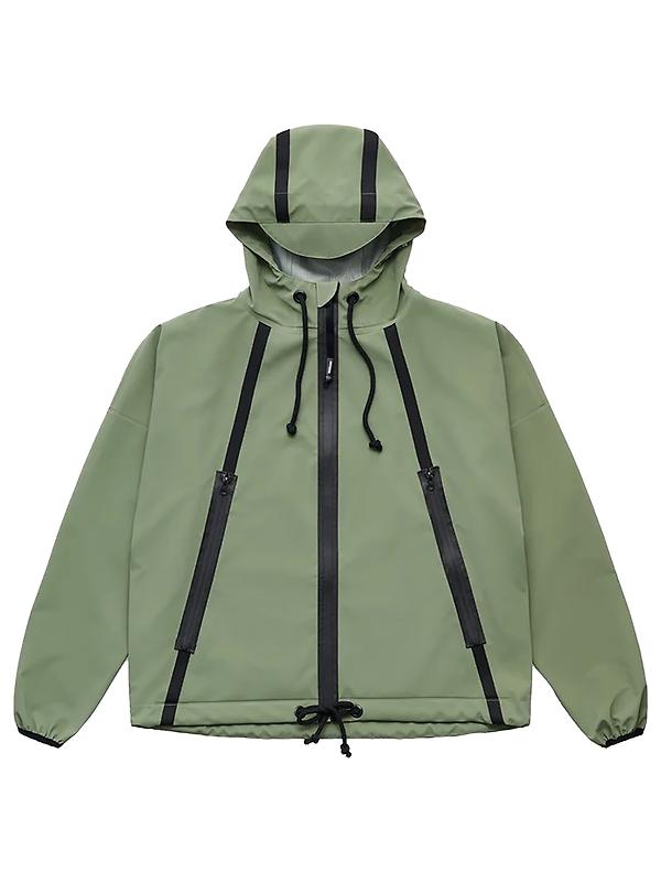 Stutterheim Men's Traneberg Tape Jacket - Matte Dry Green Image 1