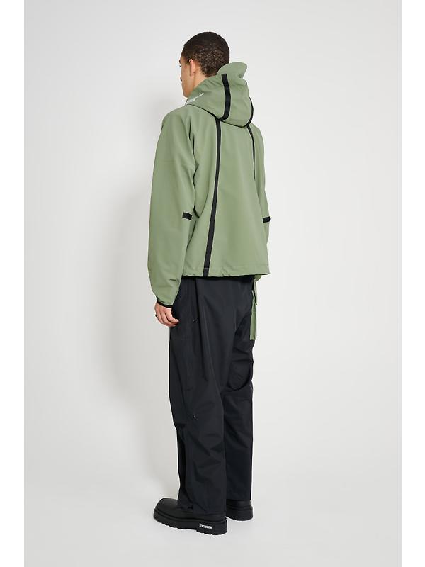 Stutterheim Men's Traneberg Tape Jacket - Matte Dry Green Image 5