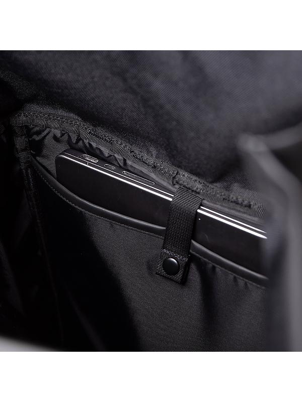 Sandqvist Stream Slim Rolltop Backpack L - Black Image 6