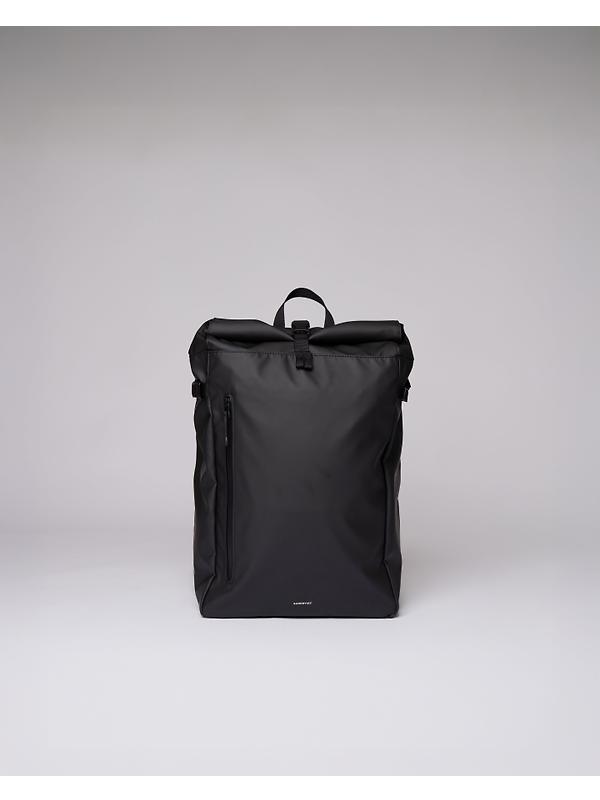 Sandqvist Stream Slim Rolltop Backpack M 20L 14" - Black Image 6