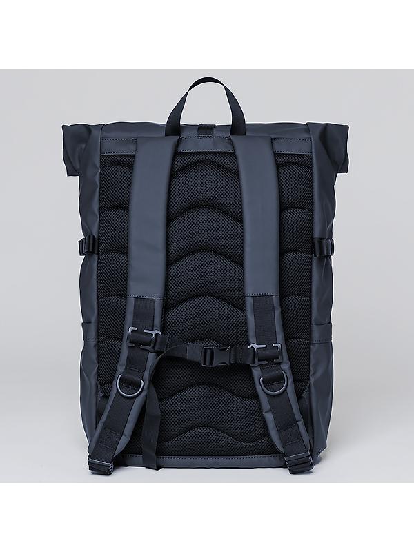 Sandqvist Stream Rolltop Backpack L 34L 16" - Navy Image 5