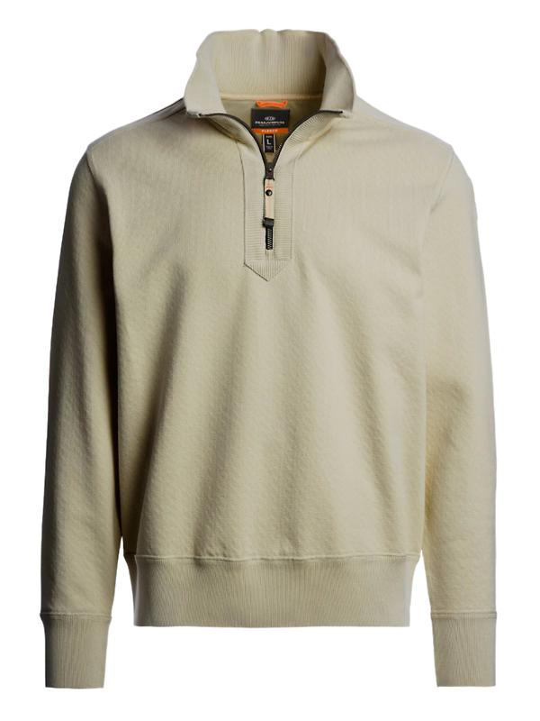 Product image of Parajumpers Men's Lenard Half-Zip Sweatshirt - Silver Sage