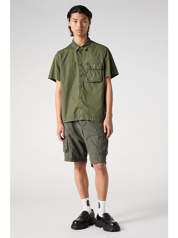 Parajumpers Men's Merv Short Sleeve Shirt - Tortuga Green Image 4