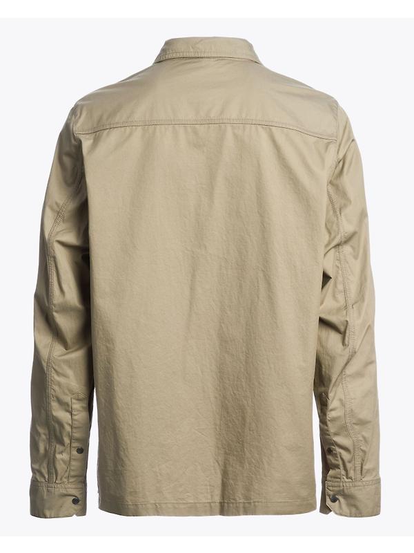 Parajumpers Men's Kurtis Long Sleeved Overshirt - Silver Sage Image 3