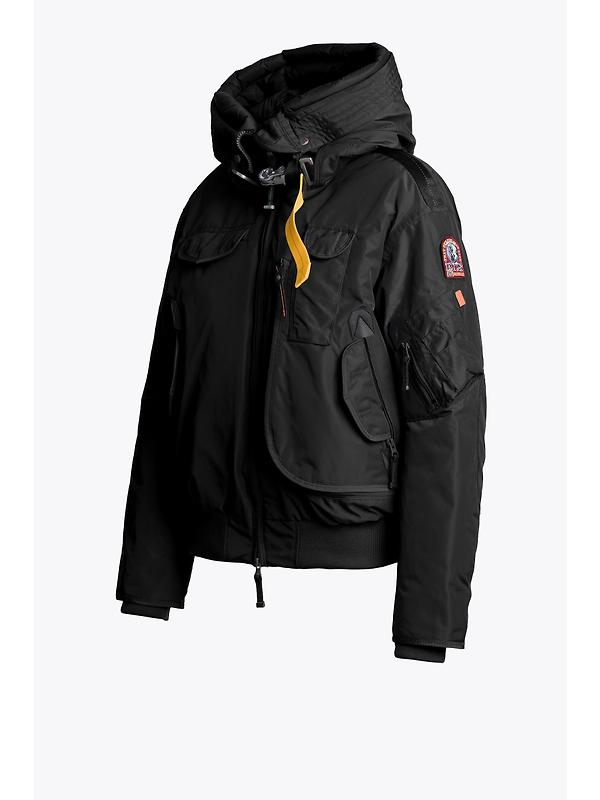 Parajumpers Women's Gobi Hooded Down Bomber Jacket - Black Image 2