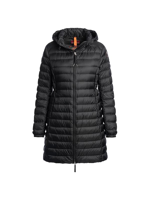 Parajumpers Women's Meredith Lightweight Hooded Down Jacket - Black Image 1