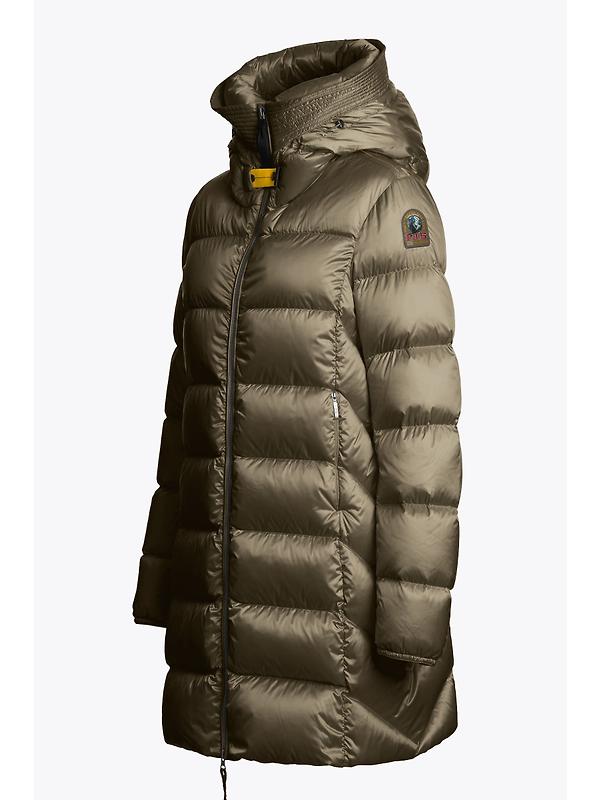 Parajumpers Women's Marion Hooded Down Parka - Olive Grey Image 2