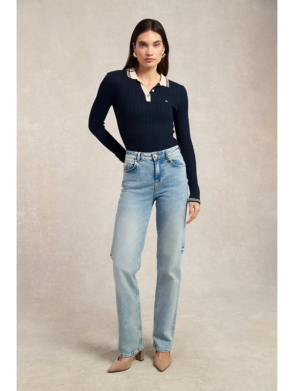 Holland Cooper Women's Orla Knit - Ink Navy Image 3