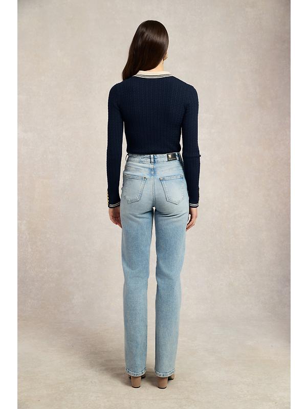 Holland Cooper Women's Orla Knit - Ink Navy Image 5