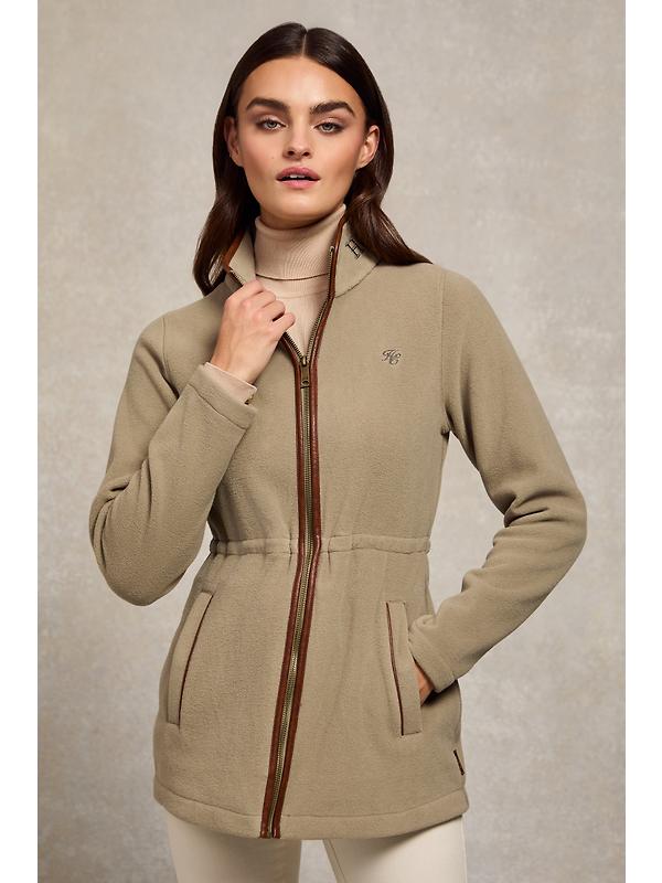Holland Cooper Women's Country Longline Fleece - Sage Image 2