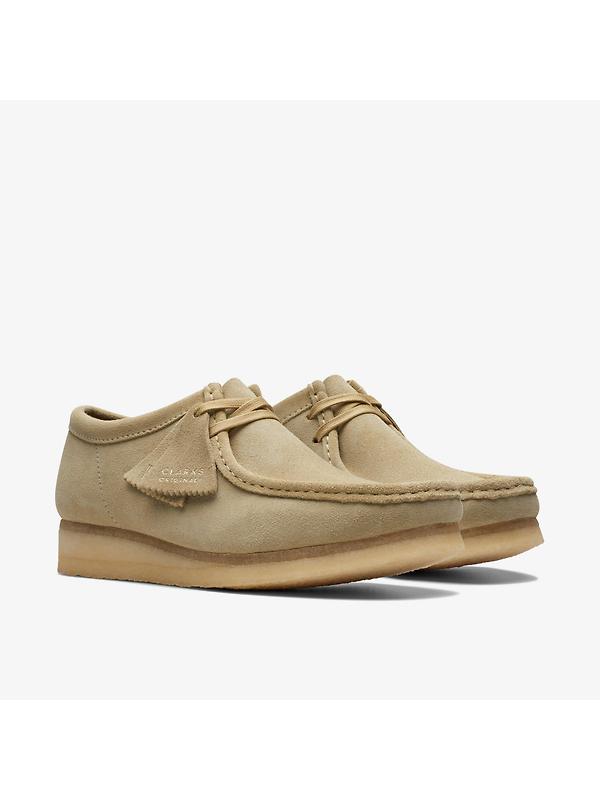 Clarks Originals Men's Wallabee Shoes - Maple Suede Image 5