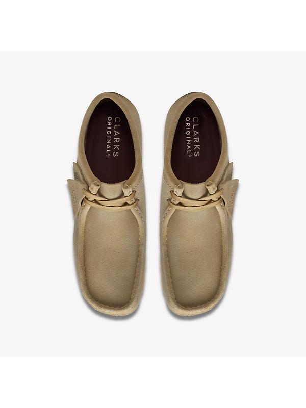 Clarks Originals Men's Wallabee Shoes - Maple Suede Image 7