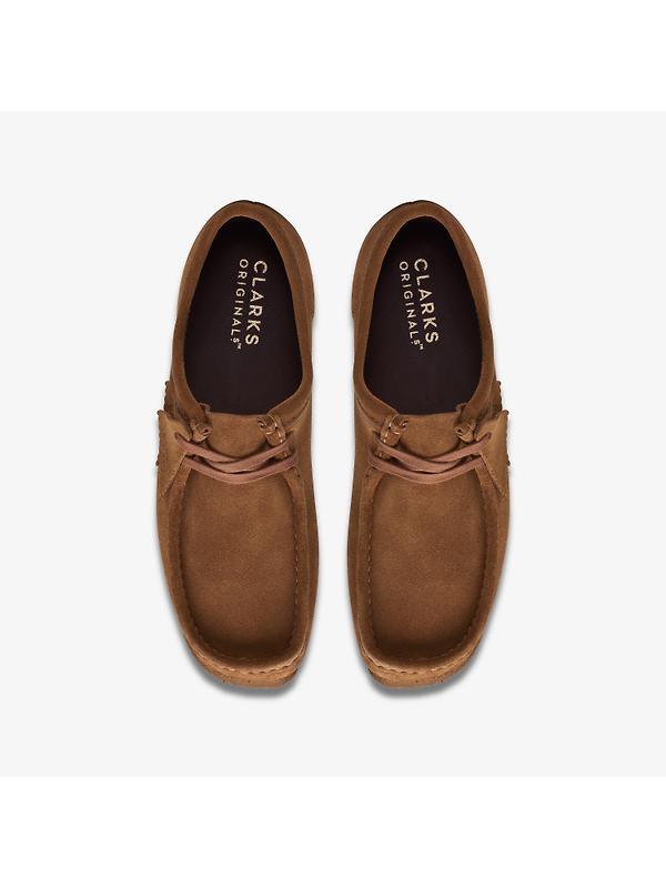 Clarks Originals Men's Wallabee Shoe - Cola Image 4