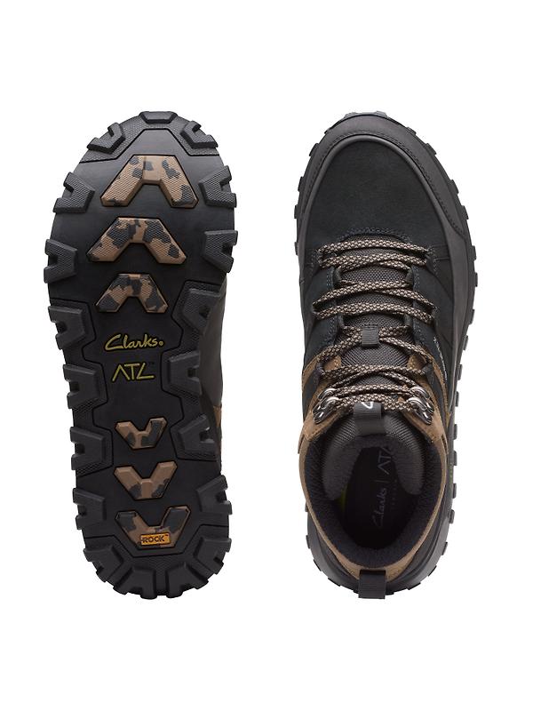 Clarks ATL Trek Rise GORE-TEX - Black Suede Image 6