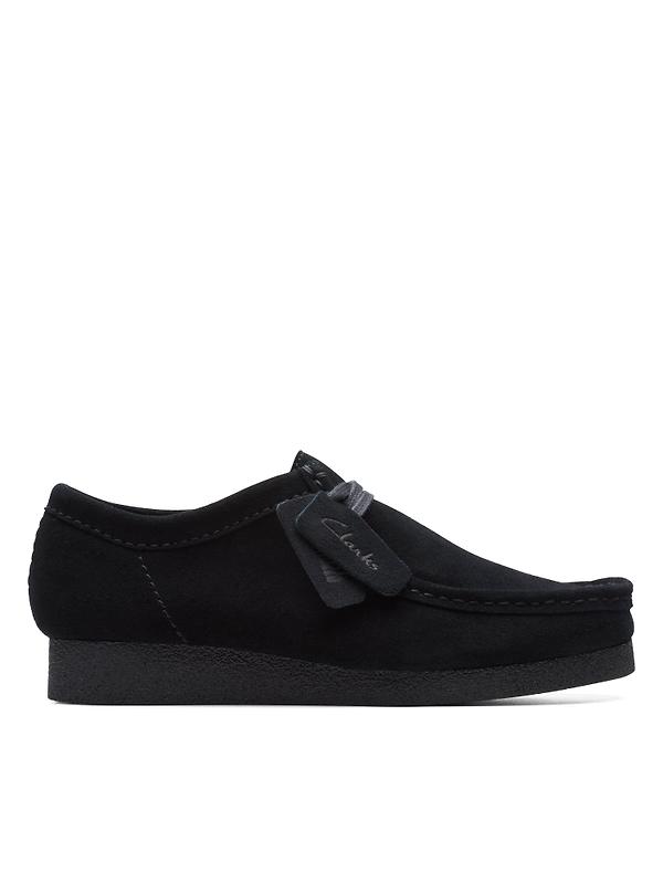 Product image of Clarks Men's Wallabee Evo Suede Shoe - Black