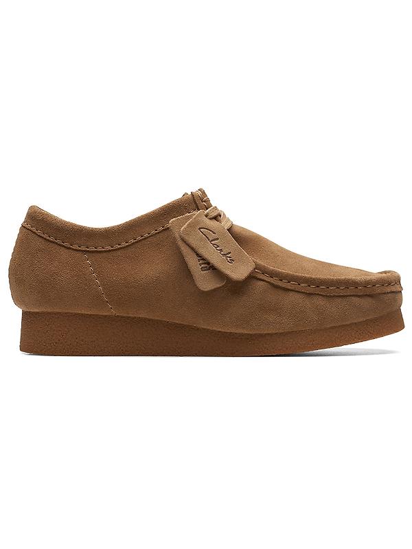 Clarks Men's Wallabee Evo Shoes - Dark Sand Suede Image 1