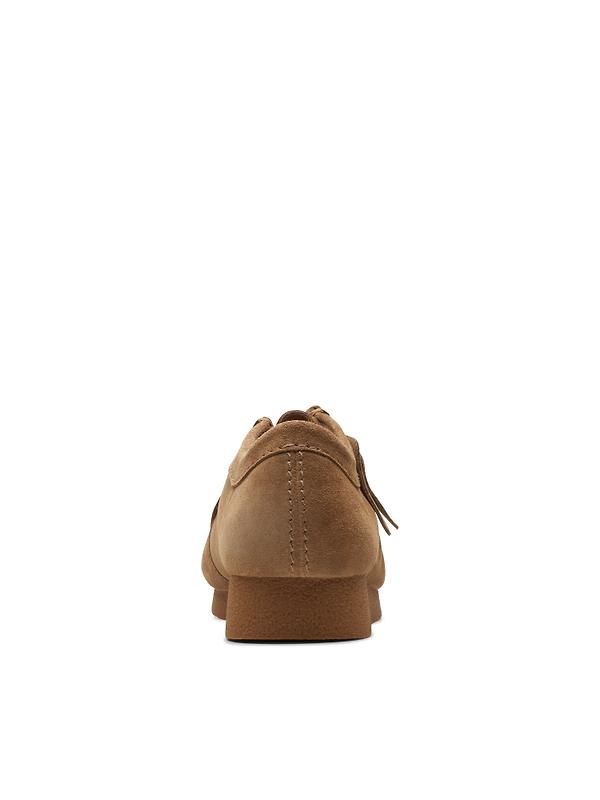 Clarks Men's Wallabee Evo Shoes - Dark Sand Suede Image 6