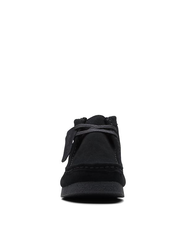 Clarks Men's Wallabee Evo Suede Boot - Black Image 6