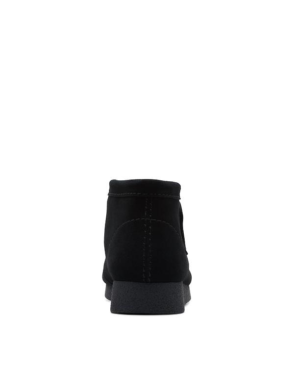 Clarks Men's Wallabee Evo Suede Boot - Black Image 7