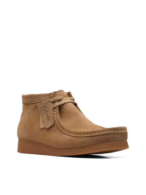 Clarks Men's Wallabee Evo Suede Boot - Dark Sand Image 3