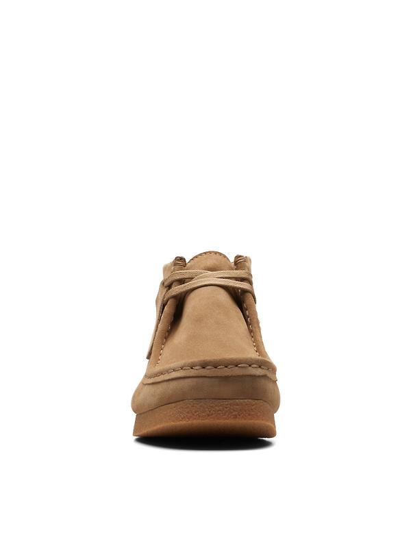 Clarks Men's Wallabee Evo Suede Boot - Dark Sand Image 7