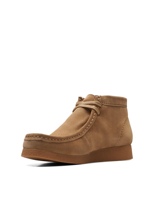 Clarks Men's Wallabee Evo Suede Boot - Dark Sand Image 4