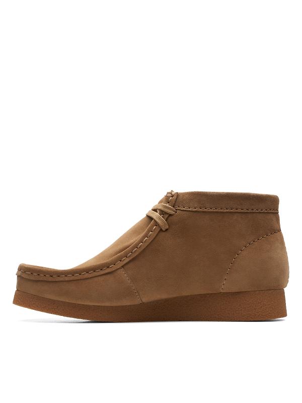 Clarks Men's Wallabee Evo Suede Boot - Dark Sand Image 2