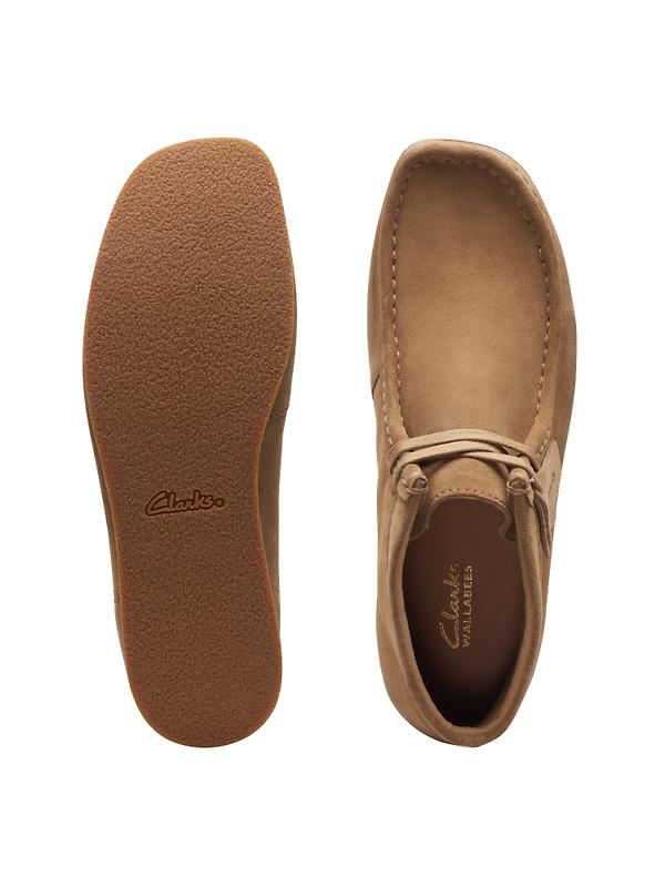 Clarks Men's Wallabee Evo Suede Boot - Dark Sand Image 5