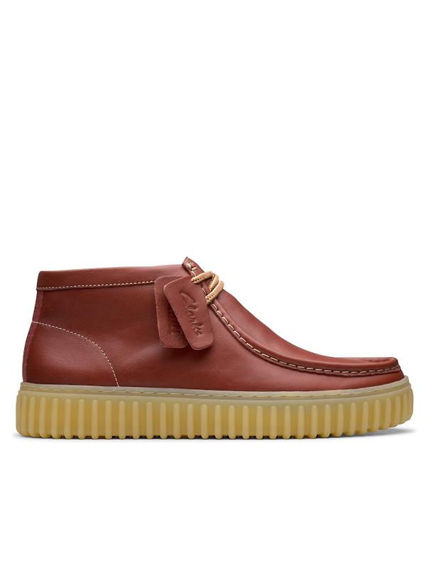 Product image of Clarks Torhill Hi Leather Boot - Brown