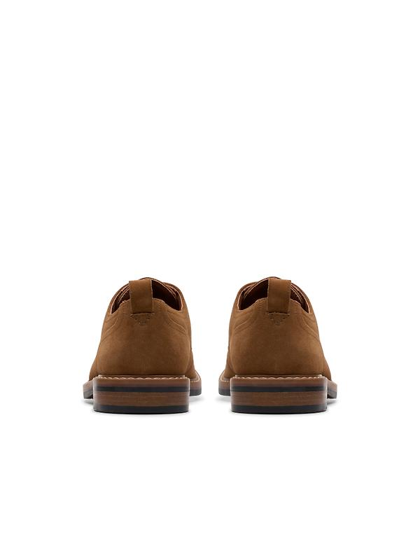 Clarks Aldwin Lace Suede - Cola Image 6