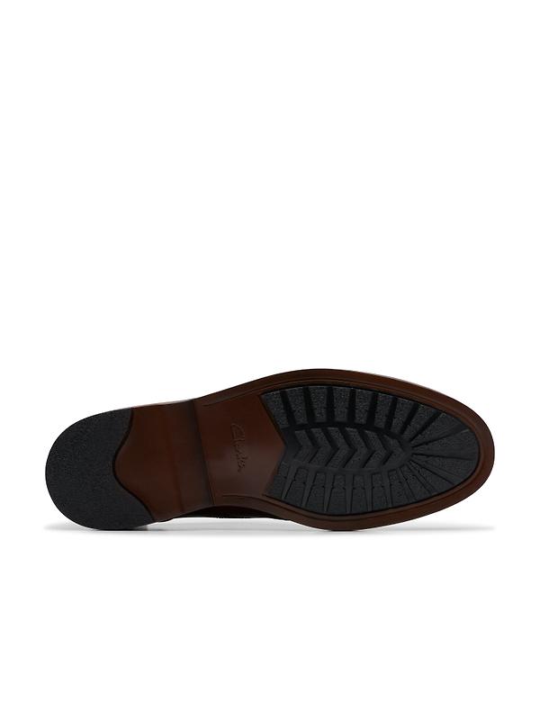 Clarks Men's Aldwin Limit Brogues - Mid Tan Leather Image 8