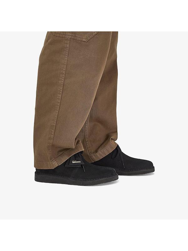 Clarks Originals Men's Desert Trek Shoes - Black Suede Image 3