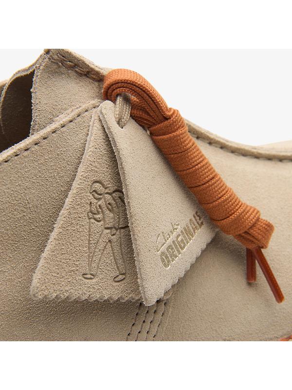 Clarks Originals Men's Desert Trek Shoes - Sand Suede Image 7