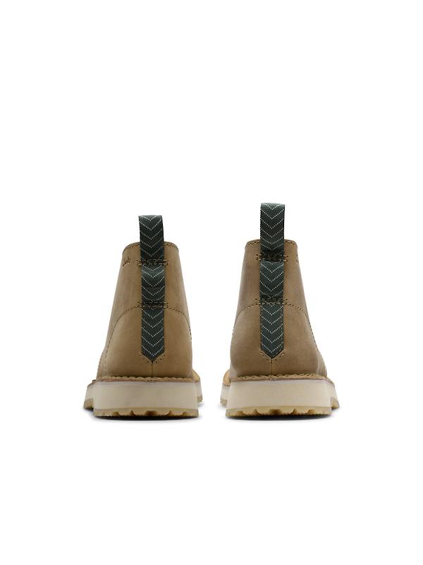 Clarks Solsbury DB Leather - Dark Sand Image 6