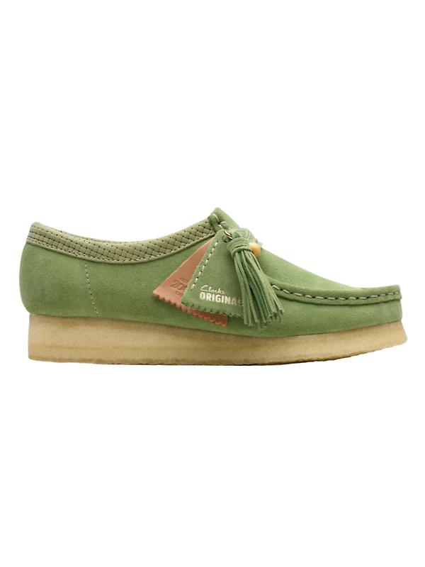 Clarks Originals Women's Wallabee Shoes - Apple Suede Image 1