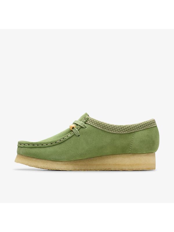 Clarks Originals Women's Wallabee Shoes - Apple Suede Image 2
