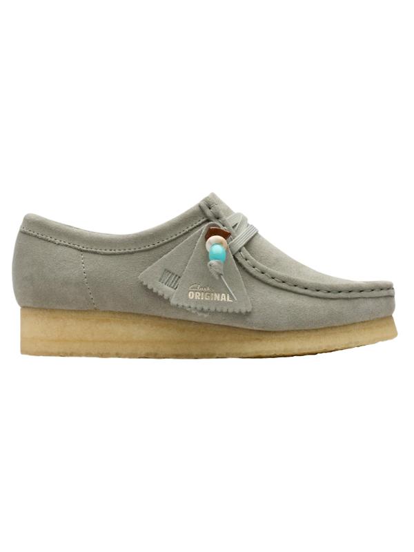 Product image of Clarks Originals Women's Wallabee Shoes - Sage Suede
