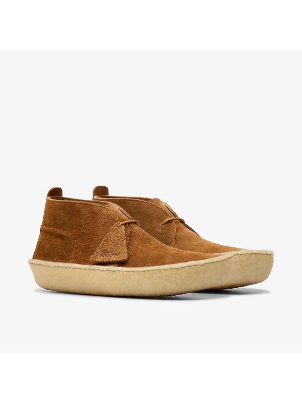 Clarks Originals Men's Desert Rain Boots - Dark Cola Suede Image 4