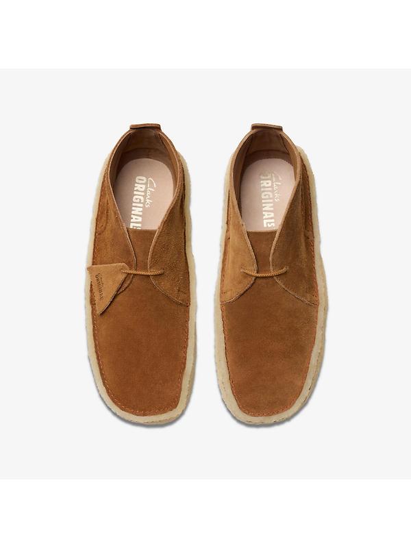 Clarks Originals Men's Desert Rain Boots - Dark Cola Suede Image 6
