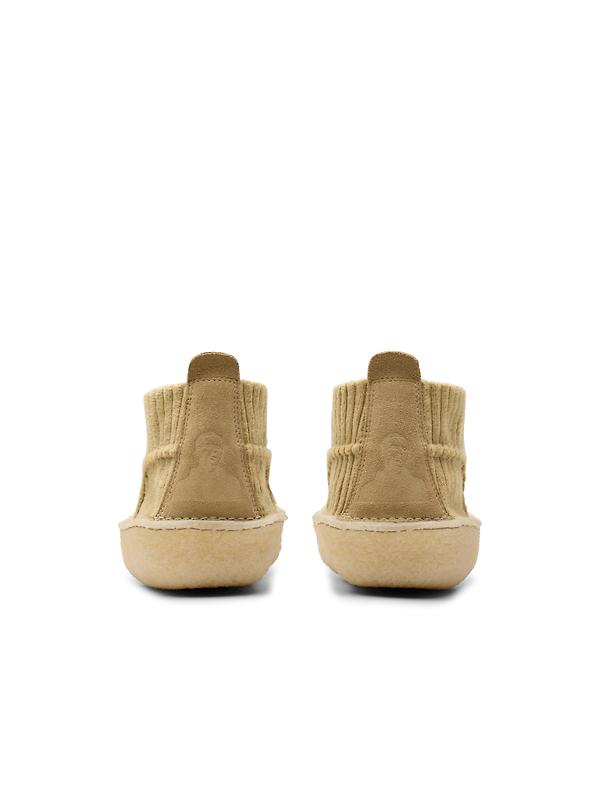 Clarks x Liam Gallagher Men's Desert Rain Shoes - Maple Cord Image 3