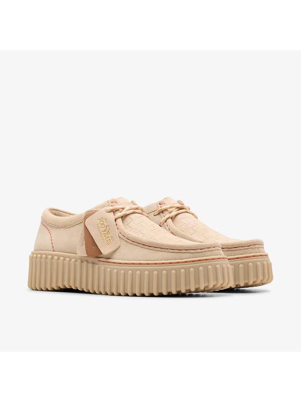 Clarks Women's Torhill Bee - Ecru Suede Image 4