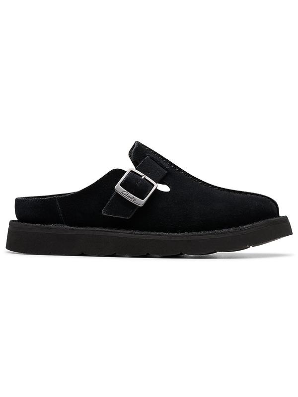 Clarks Women's Solsbury Mules - Black Suede Image 1