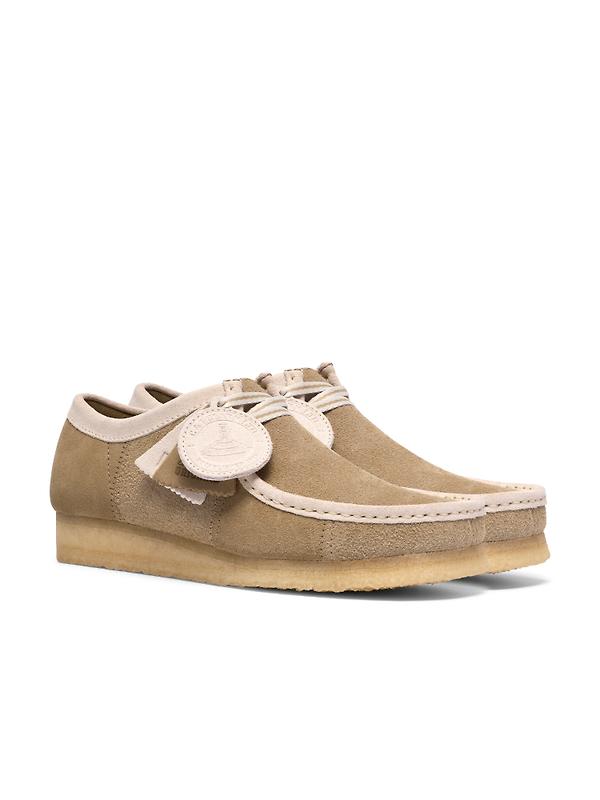Clarks Originals Men's Wallabee Shoes - Maple Stripe Image 4