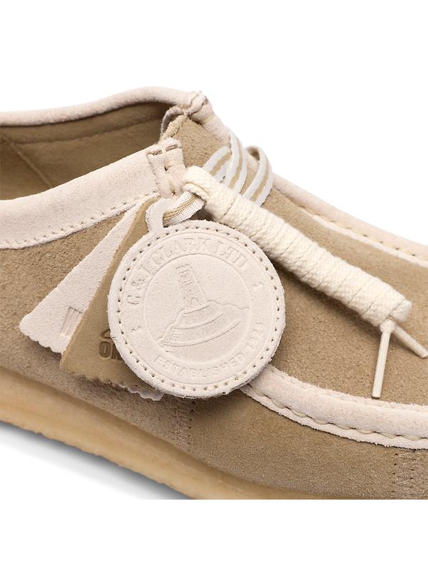 Clarks Originals Men's Wallabee Shoes - Maple Stripe Image 8