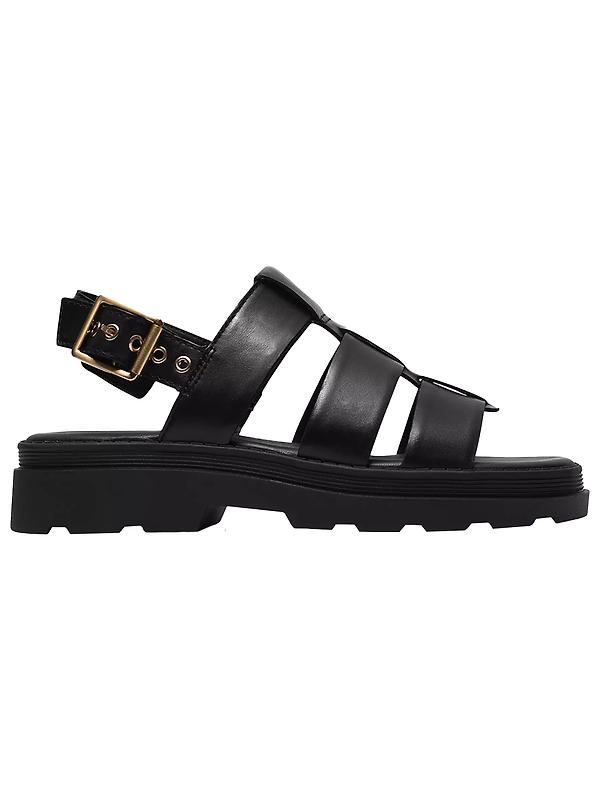 Clarks Women's Orinoco3 Strap Sandals - Black Leather Image 1